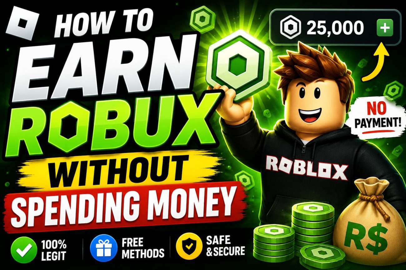 How to Earn Robux Without Spending Money