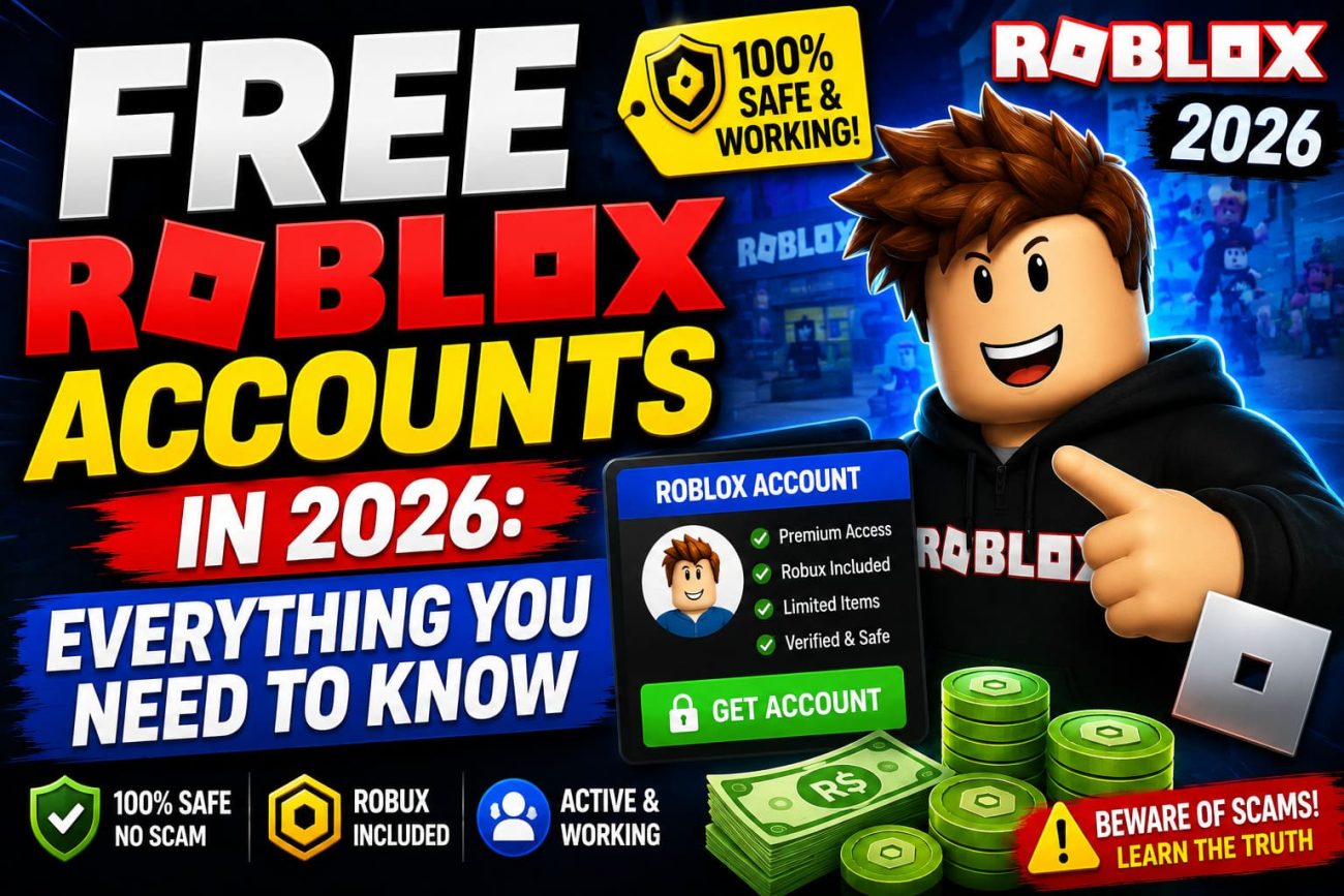 Free Roblox Accounts in 2026: Everything You Need to Know