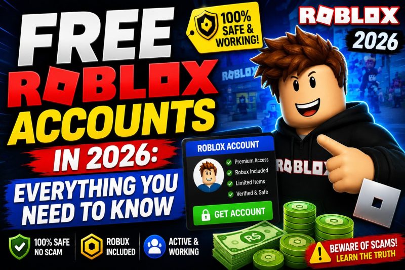 Free Roblox Accounts in 2026: Everything You Need to Know