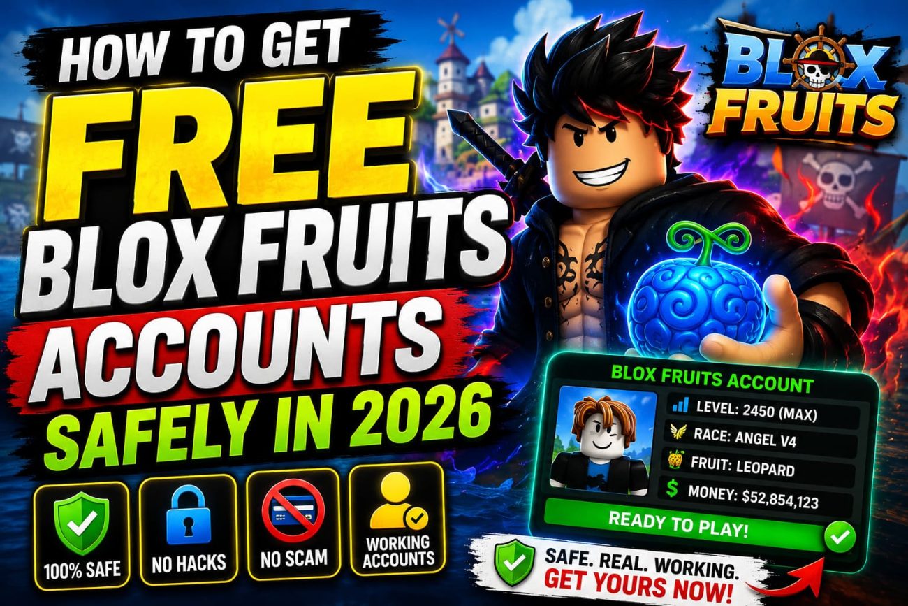 How to Get Free Blox Fruits Accounts Safely in 2026 