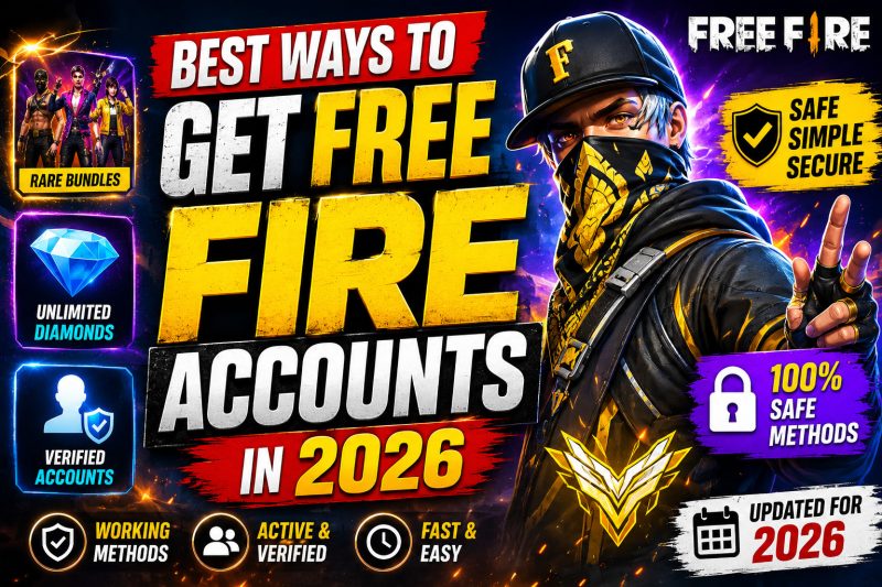 Best Ways to Get Free Fire Rewards, Diamonds, and Accounts