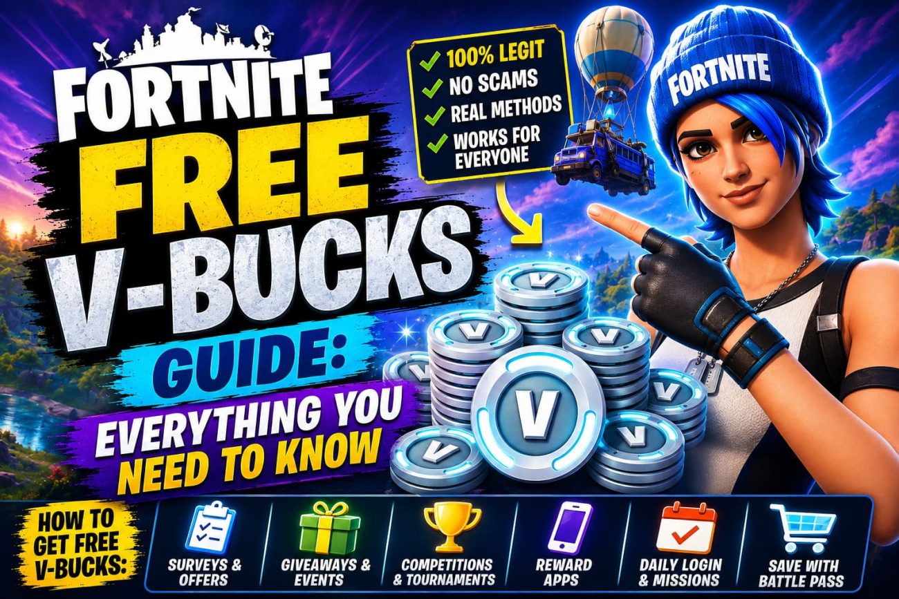Fortnite Free V-Bucks Guide: Everything You Need to Know