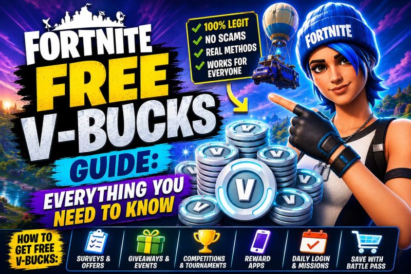 Fortnite Free V-Bucks Guide: Everything You Need to Know